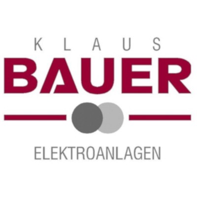 Logo von Klaus Bauer GmbH Elektroanlagen